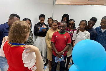 Преподаватели университета открыли фестиваль русского языка и культуры в Намибии Преподаватели университета открыли фестиваль русского языка и культуры в Намибии