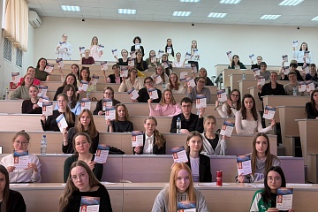 В Пермском педагогическом написали «Диктант Победы» В Пермском педагогическом написали «Диктант Победы»